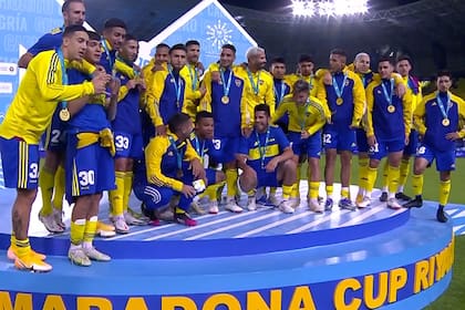 Boca venció a Barcelona por penales y se quedó con la Maradona Cup