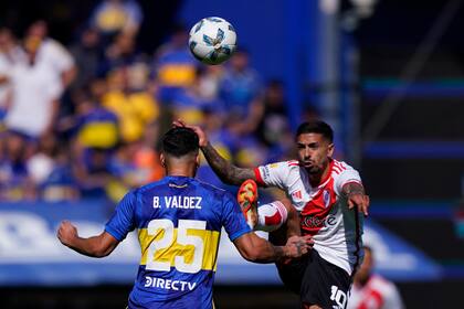 Boca vs River Copa de la Liga Profesional de ftbol  2023Lanzini y Valdz
