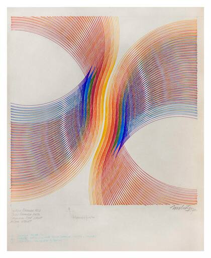 Boceto de 1972, de una obra que pertenece a la Secretaría General de la Organización de las Naciones Unidas