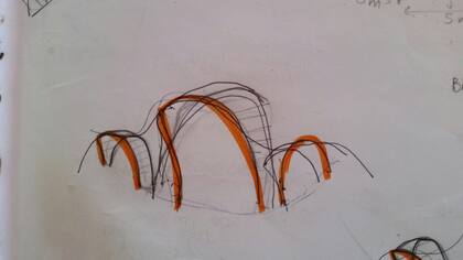 Boceto inicial del Human Evolution Festival 2016 en Toscana