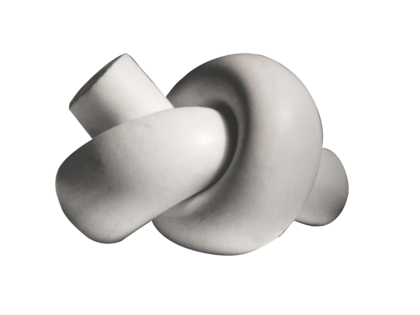 Boceto renderizado de Geometría afectiva, escultura de Elba Bairon ganadora del Premio Chomer