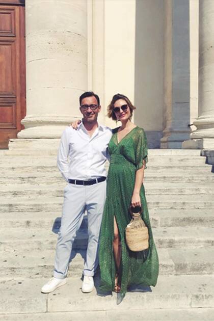 La famosa maquilladora Marie Nicolas viajó junto con su marido Alex