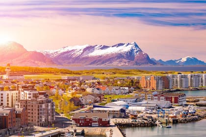 Bodo o Bodø, una ciudad noruega
