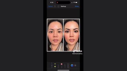 Bold glamour, el filtro de maquillaje muy realista que genera polémica en Tiktok