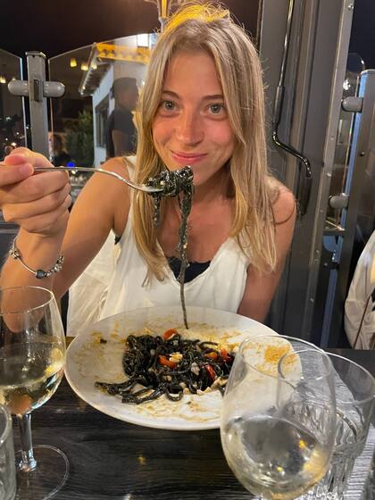 Bologna, Italia, fue el primer destino que eligió para esta nueva vida