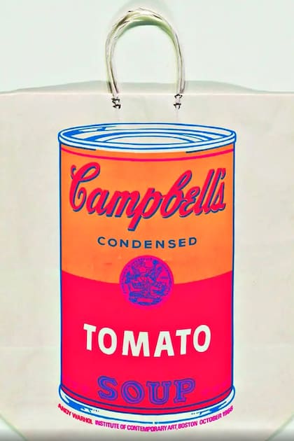 Bolsa de la sopa de tomate Campbell. Andy Warhol, 1966