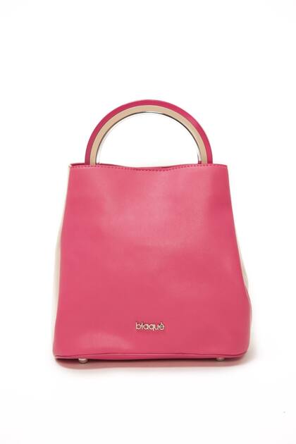 Bolso con manija de resina (Blaquè, antes $2280 ahora $1490)