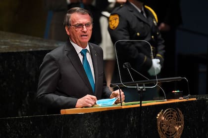 Bolsonaro, esta semana, al hablar ante la Asamblea General de la ONU, en Nueva York