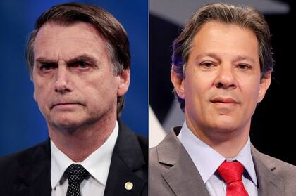 Bolsonaro y Haddad