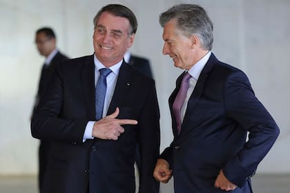 Jair Bolsonaro y Mauricio Macri