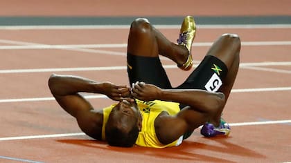 Bolt, rendido en la pista