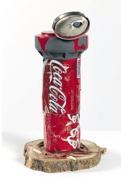 Bomba casera: la ironía es un sello de la creación del artista de quien sólo se sabe que nació en Bristol, en 1974