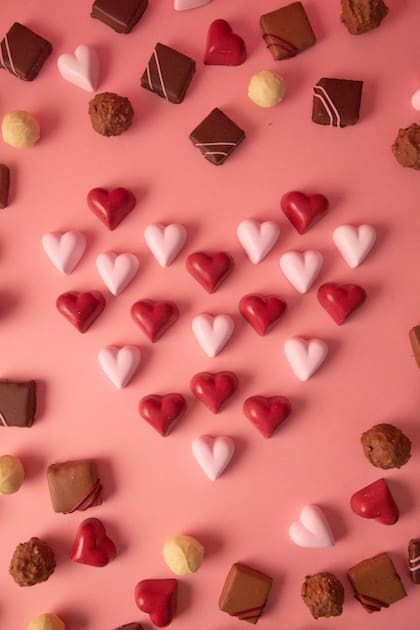Bombones por el Día de los Enamorados