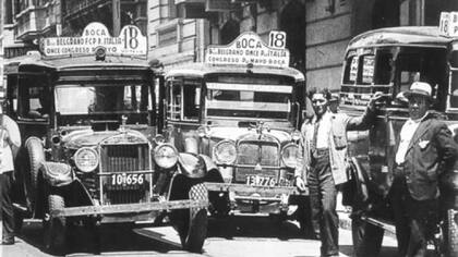 Los primeros colectivos