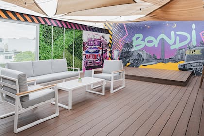 El estudio de Bondi Live, el nuevo streaming producido por Mandarina