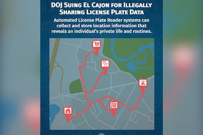 Bonta mostró un mapa de cómo operan los lectores y la difusión de información