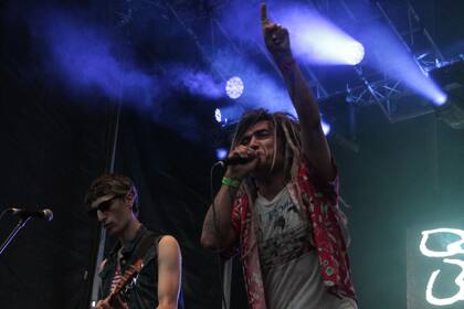 Boom Boom Kid agitó entrada la tarde en el escenario principal