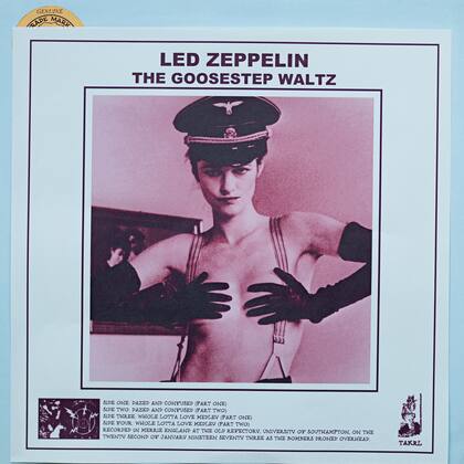 Bootleg japonés de un recital de Led Zeppelin en 1973 en la Universidad de Southampton