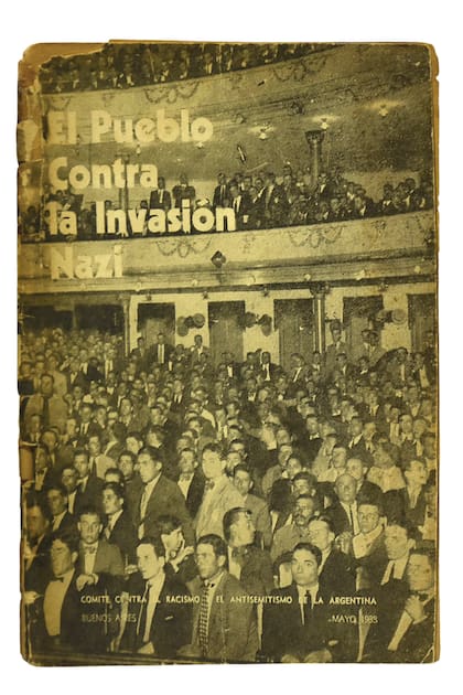 Borges integró el Comité Central contra el Racismo y el Antisemitismo de la Argentina