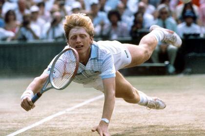 Boris Becker, en su época de jugador