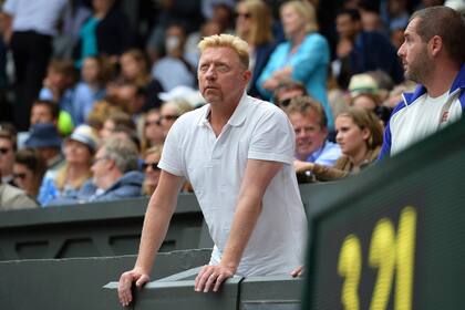 A Boris Becker le permitieron ver por TV el último torneo de Wimbledon desde la prisión.