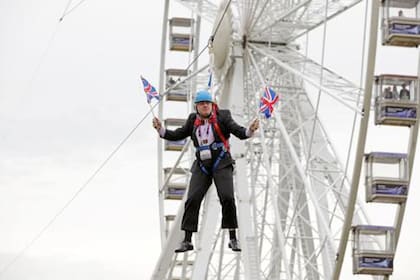 Boris Johnson era alcalde de Londres cuando la ciudad albergó los Juegos Olímpicos, en 2012.