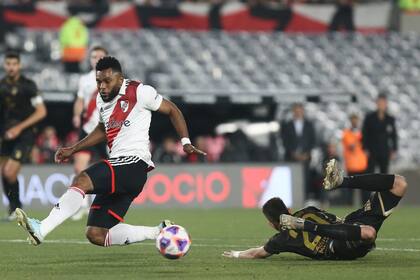 Borja no llega a conectar un centro cruzado