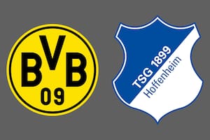 Borussia Dortmund venció por 3-2 a Hoffenheim como local en la Bundesliga