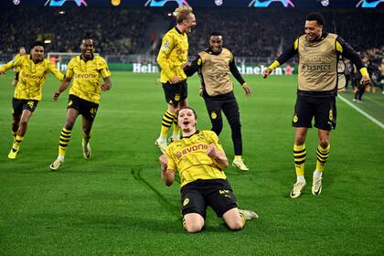 Borussia Dortmund eliminó a Atlético de Madrid en cuartos de final, con contundencia