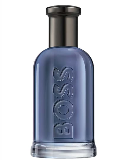 O Boss Bottled Infinite é composto de maçã, canela, sálvia, tangerina, lavanda, alecrim e Pachulí