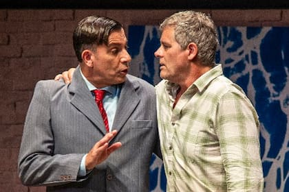 Bossi y Amigorena, una dupla que no habría funcionado bien en escena