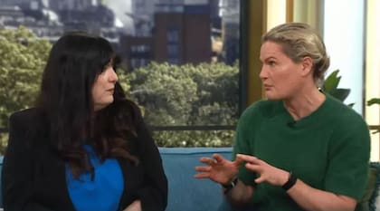 Bostock explicó que Nicola padece parasomnia (Foto: @thismorning)