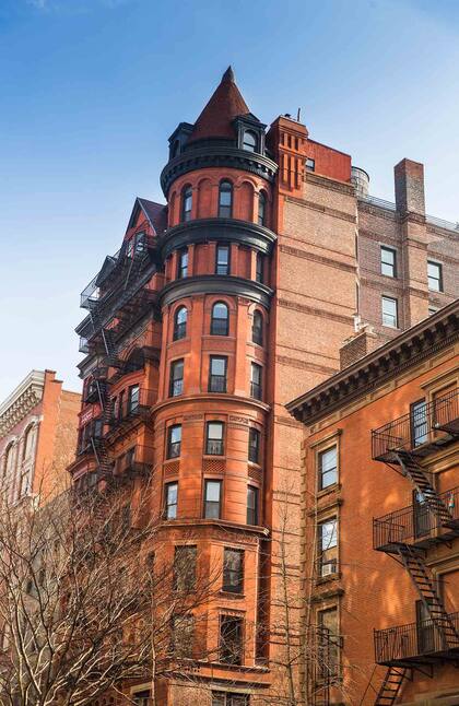 Botánico. Arquitectura señorial en Brooklyn Heights.