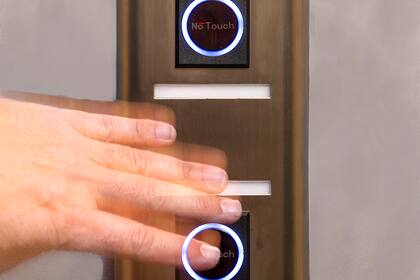 Botonera contactless