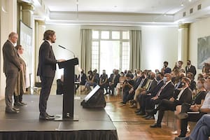 Boudou apareció en la primera fila de un acto de homenaje oficial a Timerman