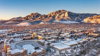 Boulder tiene una de las postales naturales más impactantes del país (Instagram/@filmcommissions)