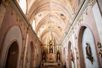 Bóveda de la capilla del Museo San Alberto