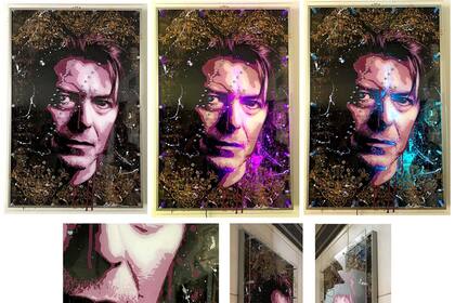 Bowie Multi. Obra del artista Gary Kroman