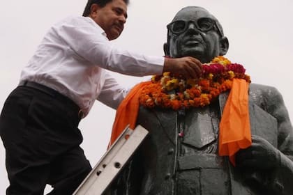 B.R. Ambedkar, un dalit, fue uno de los padres de la Constitución de la India