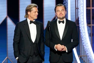 Globo de Oro: el chiste sobre Titanic que Brad Pitt le hizo a Leonardo DiCaprio