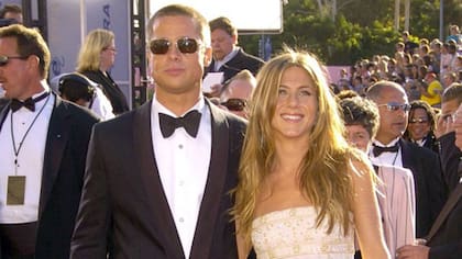 Brad Pitt con Jennifer Aniston, el matrimonio que fue la comidilla de los tabloides por años, incluso mucho tiempo después de su disolución