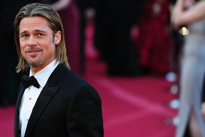 Brad Pitt, en la alfombra roja de los Oscar.