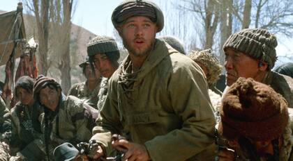 Brad Pitt en Siete Años en El Tibet.