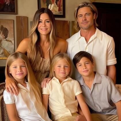 Brad Pitt y Jennifer Aniston