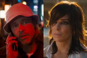 Brad Pitt, Sandra Bullock y sus misteriosos looks a bordo de un “Tren Bala”