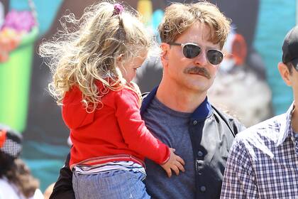 El actor y su hija disfrutaron de un día de diversión juntos