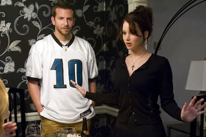 Bradley Cooper en la película Silver Linings Playbook (El lado luminoso de la vida o Los juegos del destino, título con el que está en Netflix)