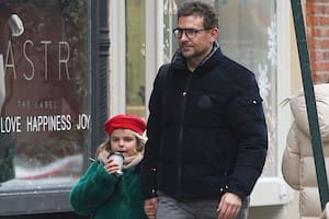 Bradley Cooper y Lea, su hija de seis años, de paseo por Nueva York