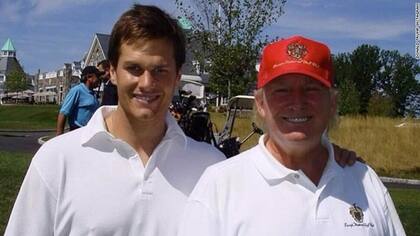 Brady y Trump, viejos conocidos