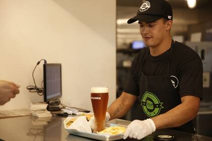 Braian está muy contento con su trabajo